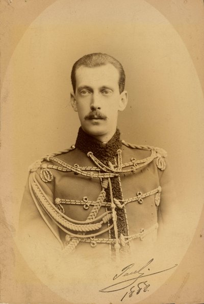 Portrét velkovévody Pavla Alexandroviče z Ruska (1860-1919) od Charles Bergamasco
