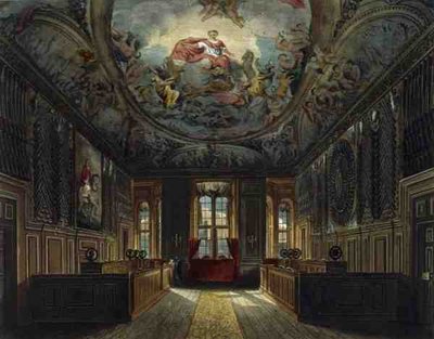 Královnina strážní komora, hrad Windsor, z 