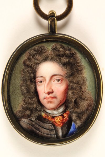 William III (akvarel na pergamenu) od Charles (attr.to) Boit