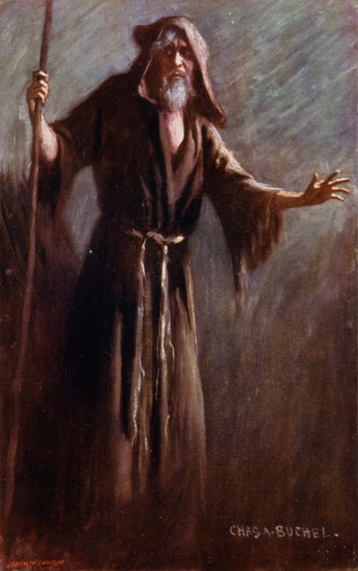 Ulysses, pan Tree, dějství III, scéna 2 (barevné lito) od Charles A. Buchel