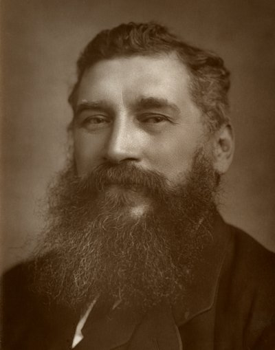 Joseph Knight , britský spisovatel a dramatik, 1884 od Charles A. Long