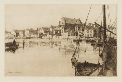 Dordrecht, 1885. od Charles Adams Platt