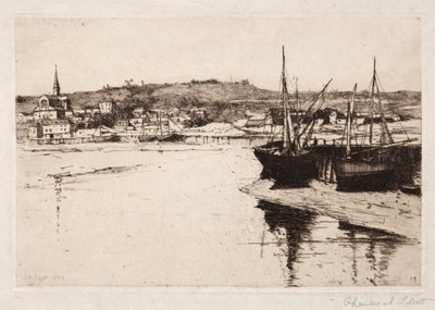 Trouville, 1889. od Charles Adams Platt