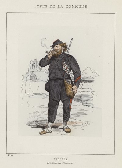 Federes, Menilmontant-Charonne od Charles Albert d Arnoux Bertall