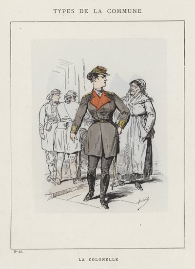 La Colonelle od Charles Albert d Arnoux Bertall