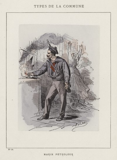 Marin Petroleur od Charles Albert d Arnoux Bertall