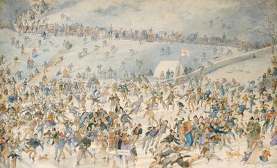 Krasobruslení, 1876 od Charles Altamont Doyle