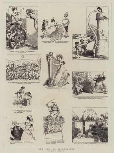 Náš výlet do Blunderlandu od Charles Altamont Doyle