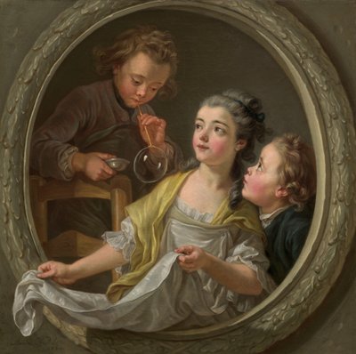Mýdlové bubliny od Charles Amedee Philippe van Loo
