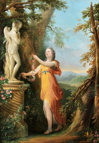 Charles André van Loo Obětování se lásce od Charles André van Loo
