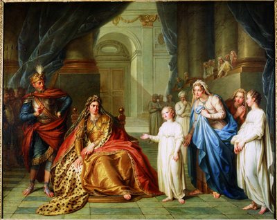 Ataliah a Joas, 1741. od Charles Antoine Coypel