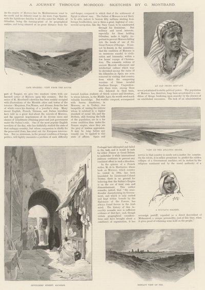 Cesta po Maroku od Charles Auguste Loye