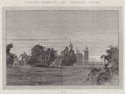 Burghleyův dům od Charles Auguste Loye