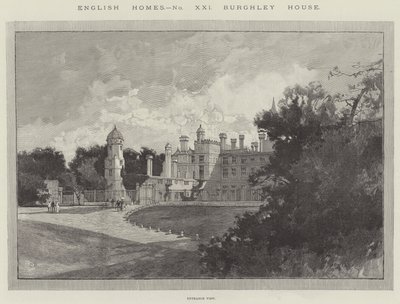 Burghleyův dům od Charles Auguste Loye