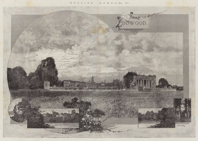 English Homes, Bowood od Charles Auguste Loye