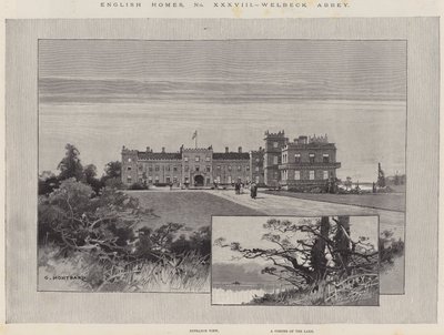 English Homes, Welbeck Abbey od Charles Auguste Loye