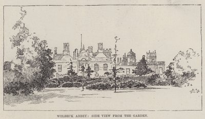 English Homes, Welbeck Abbey od Charles Auguste Loye