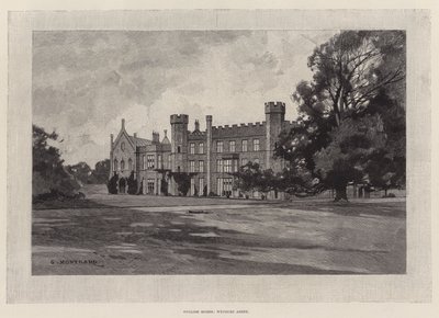 English Homes, Wycombe Abbey od Charles Auguste Loye