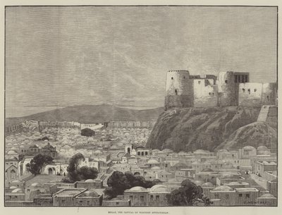 Herat, hlavní město západního Afghánistánu od Charles Auguste Loye