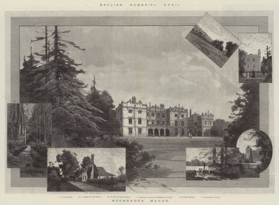Panství Hughenden od Charles Auguste Loye