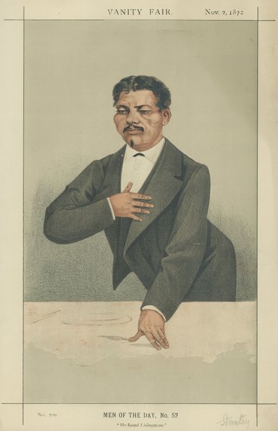 Pan Henry Morton Stanley od Charles Auguste Loye