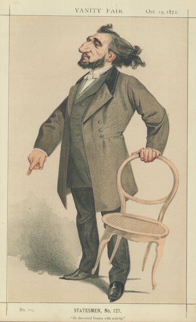 Pan Leon Gambetta od Charles Auguste Loye