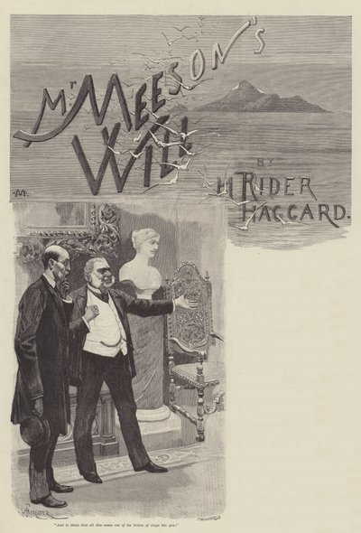 Závěť pana Meesona, H Rider Haggard od Charles Auguste Loye