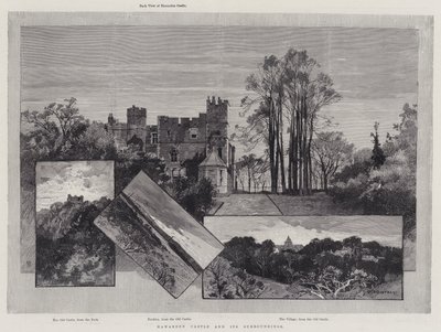 Život Williama Ewarta Gladstonea, hrad Hawarden a jeho okolí od Charles Auguste Loye