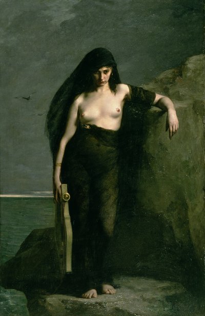 Sapfó od Charles Auguste Mengin