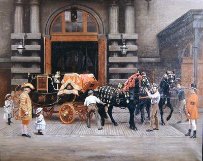 Kočár mistra koně od Charles Augustus Henry Lutyens
