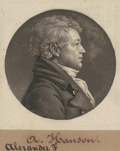Alexander Contee Hanson od Charles B. J. Févret de Saint Mémin