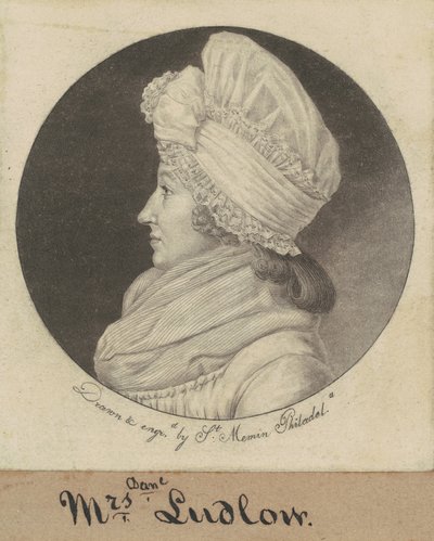 Arabella Duncan Ludlow od Charles B. J. Févret de Saint Mémin
