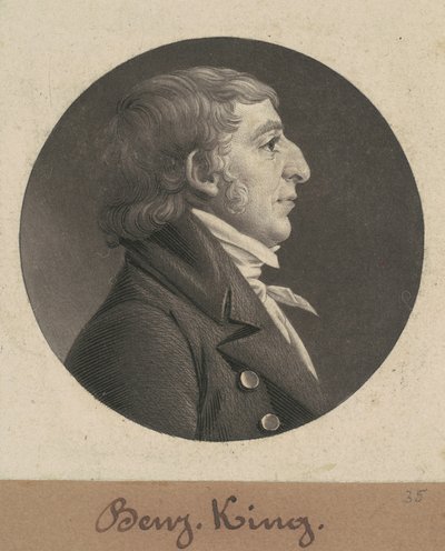 Benjamin King od Charles B. J. Févret de Saint Mémin