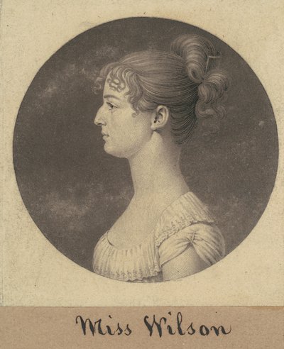 Caroline Lewisová od Charles B. J. Févret de Saint Mémin