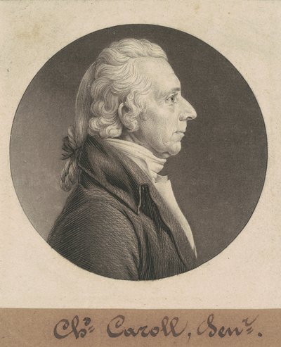 Charles Carroll od Charles B. J. Févret de Saint Mémin