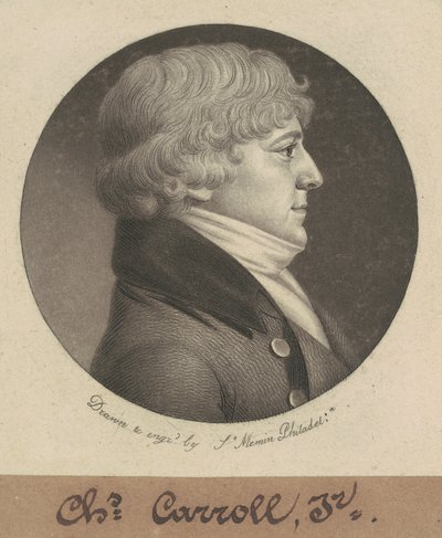 Charles Carroll, Jr. od Charles B. J. Févret de Saint Mémin