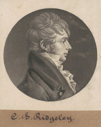 Charles Sterett Ridgely od Charles B. J. Févret de Saint Mémin