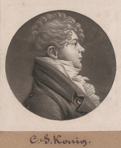 Christian Simon Konig od Charles B. J. Févret de Saint Mémin