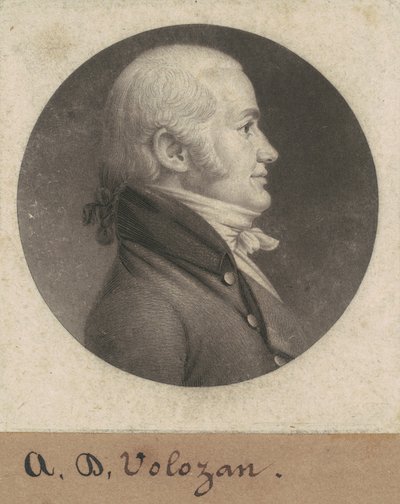 Tenis A. Volozan od Charles B. J. Févret de Saint Mémin