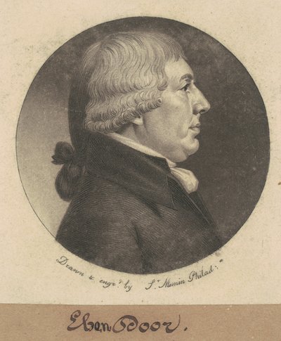 Ebenezer Dorr od Charles B. J. Févret de Saint Mémin