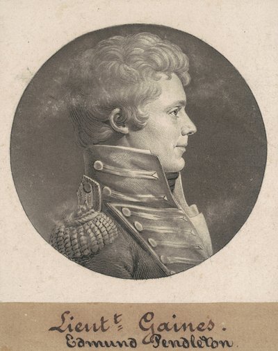 Edmund Pendleton Gaines od Charles B. J. Févret de Saint Mémin