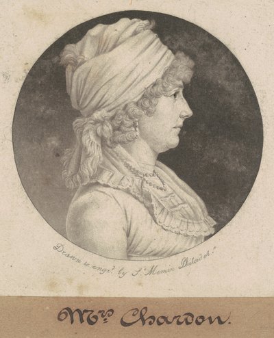 Eleanor Rawle Chardon od Charles B. J. Févret de Saint Mémin