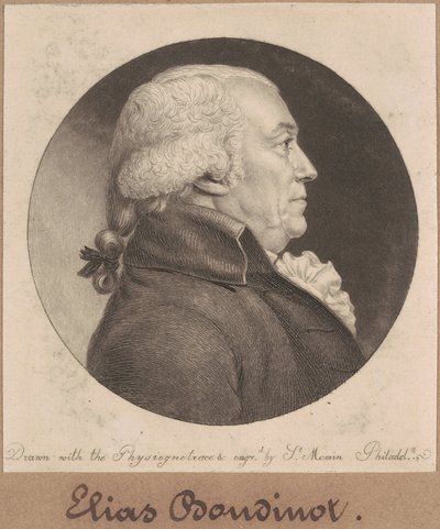 Elias Boudinot od Charles B. J. Févret de Saint Mémin