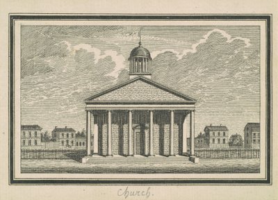 Esperanza, kostel od Charles B. J. Févret de Saint Mémin