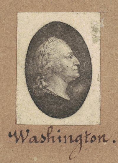George Washington od Charles B. J. Févret de Saint Mémin