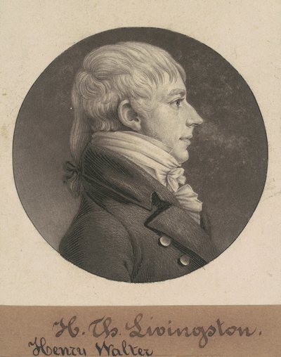 Henry Walter Livingston od Charles B. J. Févret de Saint Mémin