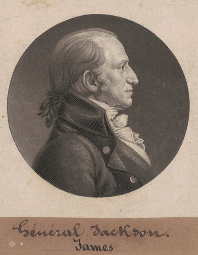 James Jackson od Charles B. J. Févret de Saint Mémin