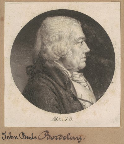 John Beale Bordley od Charles B. J. Févret de Saint Mémin