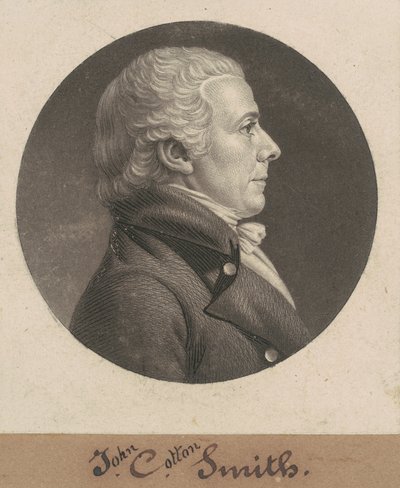 John Cotton Smith od Charles B. J. Févret de Saint Mémin
