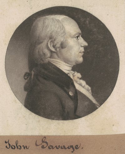 John Savage od Charles B. J. Févret de Saint Mémin